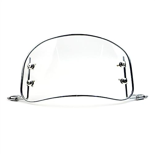 Windschutzscheibe für Motorräder Für Roller Motorrad Windschutzscheiben Universelle Windschutzscheibe Einfach Zu Installierende Windschutzscheibe Frontverkleidung Windschutzscheibe Windschutzscheibe(C von HUIBOOO