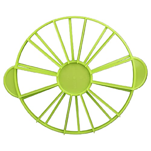 HUIFACAI Kuchenteiler Haushalt Rund 10/12 Stück Brot Kuchen Teiler Gleiche Portion Cutter Marker Backwerkzeug Grün Kuchen Cutter Set für Hochzeit von HUIFACAI