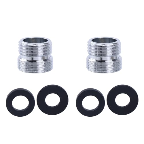 HUIFACAI Praktischer Wasserhahnadapter 1/2 auf M22 Adapter Set Wasserhahn Adapter Set Praktisches Werkzeug 1/2 auf M22 Adapter Einfache Installation Adapter von HUIFACAI