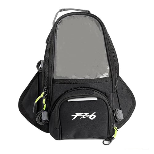 HUIGAR Tankrucksack Motorrad Für YA&MAHA FZ6 FZ-6 Für Fazer Motorrad Multifunktionale wasserdichte Tank Tasche(with Logo) von HUIGAR