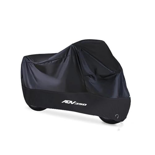 Hülle für Motorräder Für HON&DA ADV350 ADV 350 Motorrad wasserdichte Abdeckung Außenschutz Staubdichte Regenabdeckungen(XXXL for 220cm) von HUIGAR