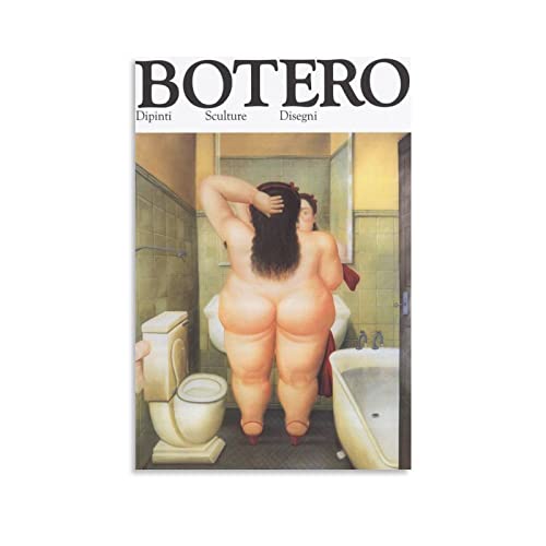 Fernando Botero Poster, Kunstdruck auf Leinwand, Kunstdruck, modernes Familienschlafzimmer, Dekoration, 50 x 75 cm von HUIHUO