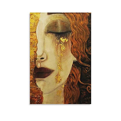 HUIHUO Gustav Klimt Malposter Goldene Tränen Poster Kunstdruck Wandfoto Farbe Poster Hängendes Bild Familie Schlafzimmer Dekor Geschenk 30 x 45 cm HUIHUO Gustav Klimt Malposter Goldene Tränen Poster Kunstdruck Wandfoto Farbe Poster Hängendes Bild Familie Schlafzimmer Dekor Geschenk 30 x 45 cm von Buosha