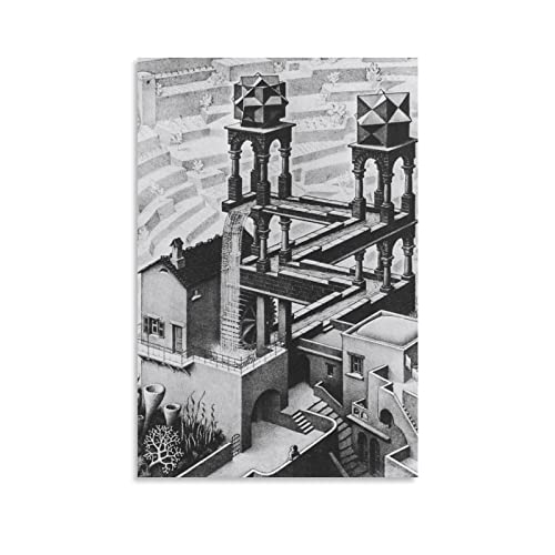 MC Escher Poster Gemälde Poster Kunstdruck Wand Foto Paint Poster Hängende Bild Familie Schlafzimmer Dekor Geschenk 20 x 30 cm MC Escher Poster Gemälde Poster Kunstdruck Wand Foto Paint Poster Hängende Bild Familie Schlafzimmer Dekor Geschenk 20 x 30 cm von HUIHUO