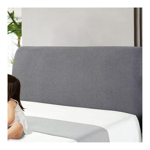 HUIJIQX Bett Kopfteil Abdeckung Schutzhülle Modern Staubdicht Bezug Bett Rückabdeckung Waschbar Abnehmbare Stretch Polsterbett Kopfbedeckung von HUIJIQX