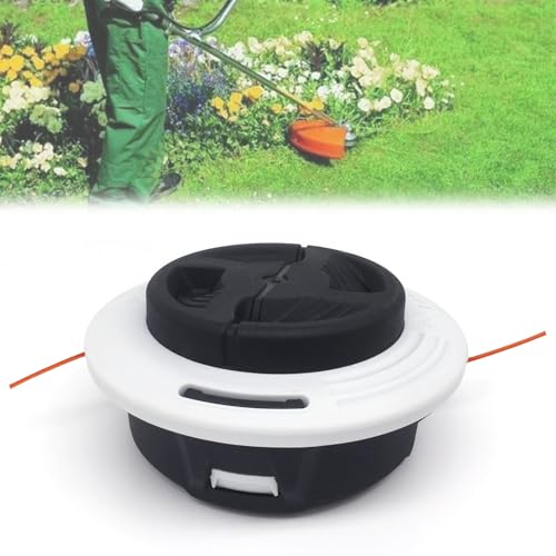 Trimmerkopf mit Robusten Stahlknauf,Mähkopf Ersetzen,Fadenkopf für Motorsense,C26-2 für Stihl Fs55 Fs56 Fs55rt Fs56r Fs70 Fs70r Fs74 Fs76 Fs80 Fs85 Fs80r Garden,Gartengeräte von HUIKUANGEU