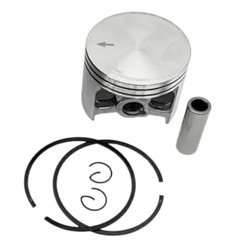 HUILA 56MM MS661 KOLBEN KIT 1144-030-2001 for MS661C MS651 92CC 105CC KETTENSÄGEN Zylinder Ringe PIN Clips Montage(Quality MS651 Piston) von HUILA