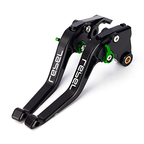 HUILA Bremshebel Motorrad Kupplungshebel Set for REBEL/CMX 500/300 REBEL CMX500 CMX300 2017-2020 Zubehör Lenkerteile(L) von HUILA