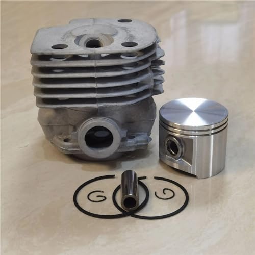 HUILA Ersetzen Sie den Zylinderkolbensatz 372, 50 mm, mit Nikasil überzogene Kettensägen-Ersatzteile(Cylinder Set) von HUILA
