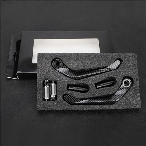 HUILA For 250SR NK250 150 400 650GT MT 700CLX Lenkergriffe Guards Bremskupplungshebel Lenkerschutz(Noir) von HUILA
