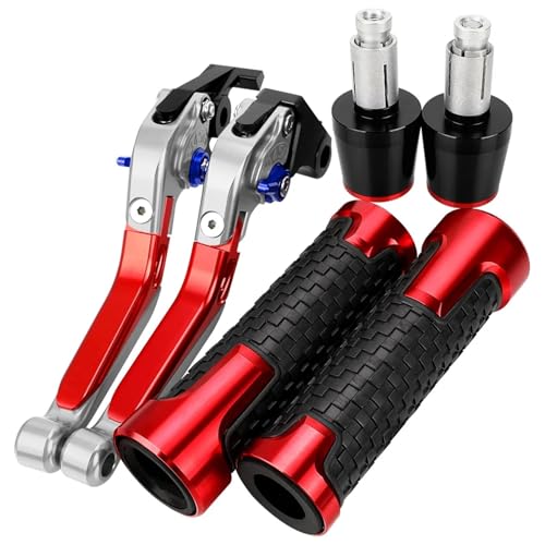 HUILA For 752S 752 S TNT300 TNT600 TNT 600 Motorrad Aluminium Bremse Kupplung Hebel Lenker Handgriffe Enden(WHITE) von HUILA
