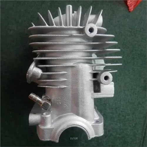 HUILA G2500-ZYLINDERSATZ, 34 MM, PASSEND for G2500TS/FS UND MEHR, 25 CC, 2-TAKT-KETTENSÄGE, ZYLINDERBAUGRUPPE MIT KOLBENRING-Clip-BOLZENBAUGRUPPE von HUILA