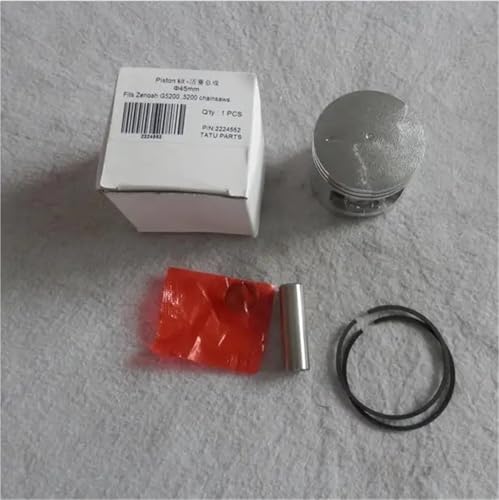 HUILA G5200 KOLBEN KIT 45MM for 5200 52CC KETTENSÄGEN Zylinder KOLBEN Assy Ringe PIN Clips Montage von HUILA