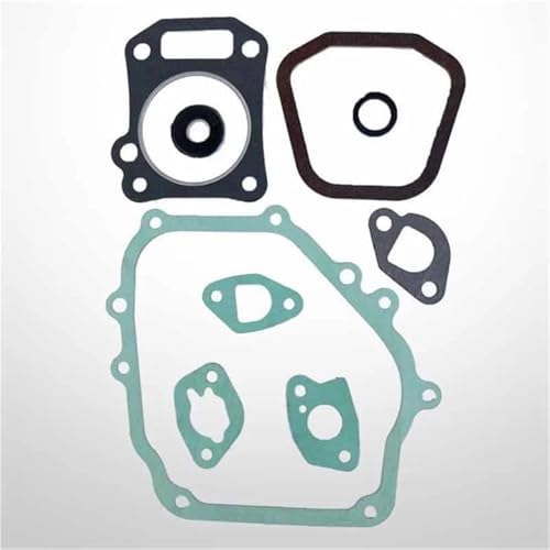 HUILA GX120 DICHTUNGSSATZ for GX110 107CC 122CC 4T 3.5HP Zylinder SCHALLDÄMPFER VERGASER KURBELGEHÄUSE LUFTFILTER EINLASSDICHTUNGEN(7 PCS Pack Set) von HUILA