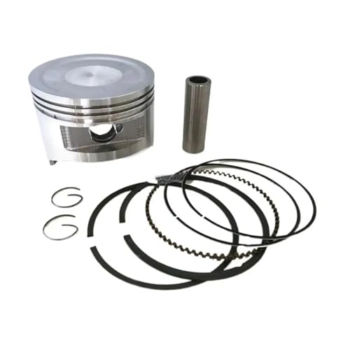 HUILA GX420 KOLBENSATZ Std 90MM 92mm for GX440 190F 192F 15HP16HP 405CC 420CC 4 ZYKLUS Clips PIN Montage KOMPLETT(92MM Bore Diameter) von HUILA