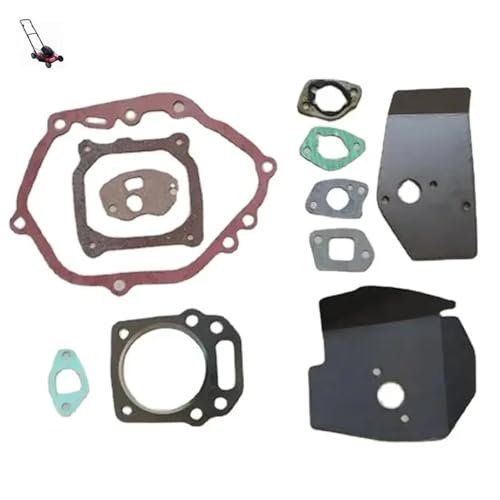 HUILA GXV160 DICHTUNGSSATZ for HR*216 196 1P68F 163CC 5,5 PS MÄHER KURBEL VERGASER SCHALLDÄMPFER Zylinder Isolator Luft Reiniger(11 Pcs Pack Kit) von HUILA