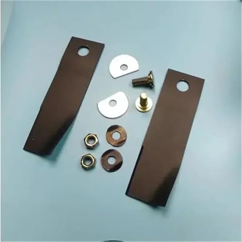 HUILA HRJ216 Blade & Bolt Set 170MM for GXV160 GXV140 HRU195 HR*216 Schwing Back BOLZEN UNTERLEGSCHEIBE Schrauben SELBSTSICHERNDE Mutter(Quality Balde Set) von HUILA