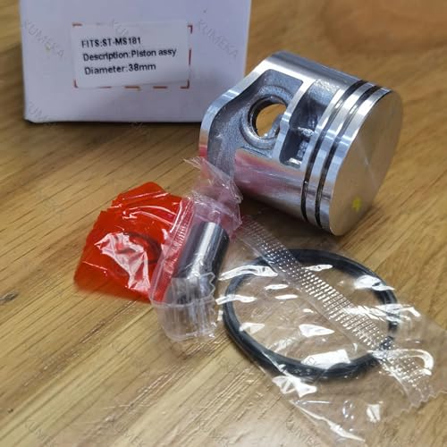 HUILA MS181 Zylinderkolbensatz 38 mm for MS171 MS181 ersetzt 1139 020 1201 Kettensägenzubehör(Piston Set) von HUILA
