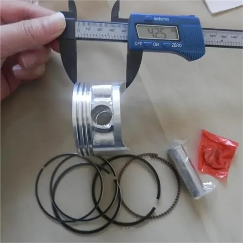HUILA MZ175 KOLBENSATZ 66 MM for YP30G EF2600 EF2700 166F ZYLINDERMONTAGE 4-TAKT 2KW Generator RINGSATZ Clips PIN WIEDERAUFBAU(Only Rings Set) von HUILA