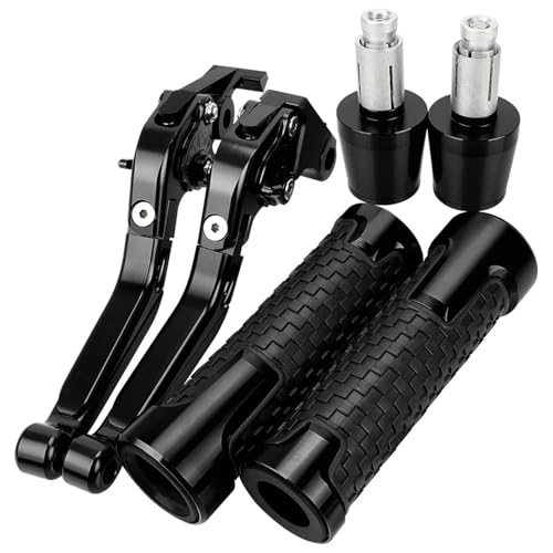 HUILA Motorrad Aluminium Bremse Kupplung Hebel Lenker Handgriffe Enden for MT01 MT 01 MT-01 2004 2005 2006 2007 2008 2009(Silver) von HUILA