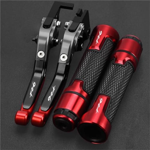 HUILA Motorrad Bremse Kupplung Hebel 22MM Hand Lenker Griffe for FZ6N FZ6 N FZ6 FAZER FZ6S 2010 2009 2008 2007 2006 2005 2004(Noir) von HUILA