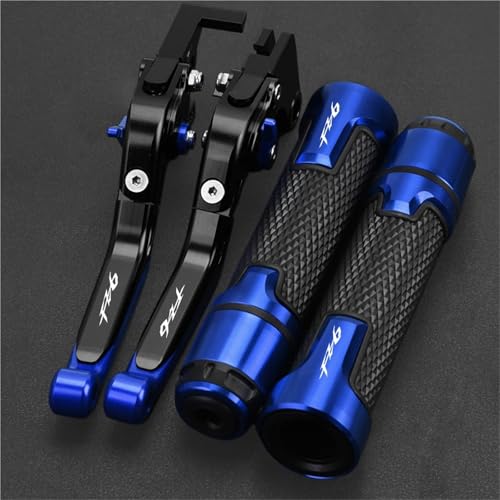 HUILA Motorrad Bremse Kupplung Hebel 22MM Hand Lenker Griffe for FZ6N FZ6 N FZ6 FAZER FZ6S 2010 2009 2008 2007 2006 2005 2004(WHITE) von HUILA