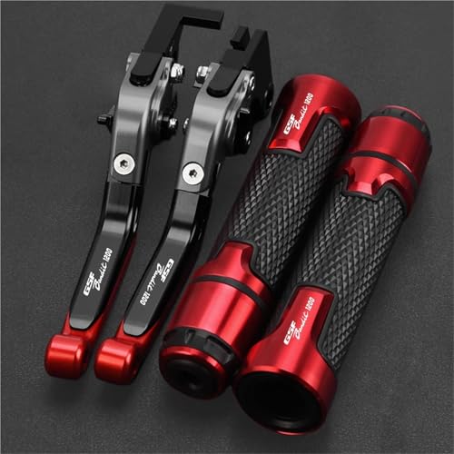 HUILA Motorrad Bremse Kupplung Hebel 7/8''22MM Griff Lenker Griffe for GSF1200 BANDIT GSF 1200 2006 2005 2004 2003 2002 2001(Noir) von HUILA