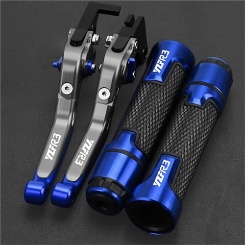 HUILA Motorrad Bremse Kupplung Hebel Griff Lenker Grip for YZFR3 YZF R3 YZF-R3 2015 2016 2017 2018 2019 2020 2021 2022-2024(Green) von HUILA
