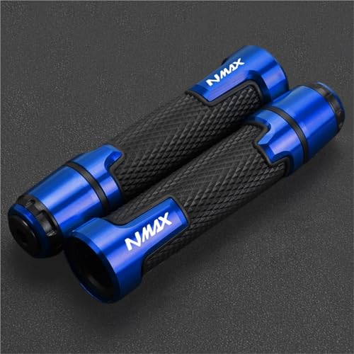 HUILA Motorradbremskupplungshebel 7/8''22MM Griff Lenkergriffe 2024 for NMAX 155 2017-2022 2024 NMAX155 2018 2021 2020(SKY BLUE) von HUILA