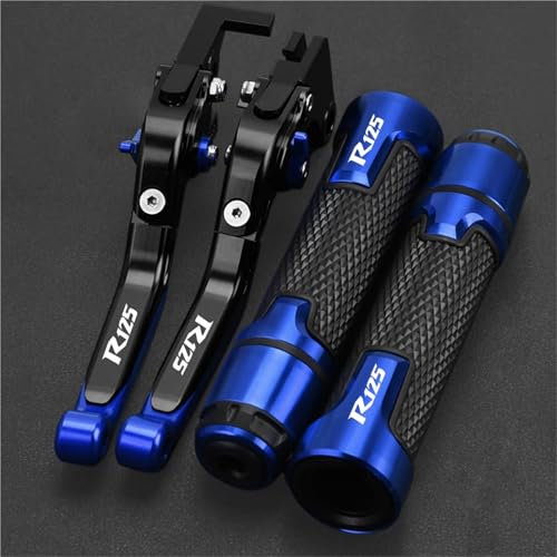 HUILA Motorradzubehör for GSXR125 GSX R GSXR 125 GSX R125 2017 2018 Bremskupplungshebel 7/8''22MM Griff Lenkergriffe(WHITE) von HUILA