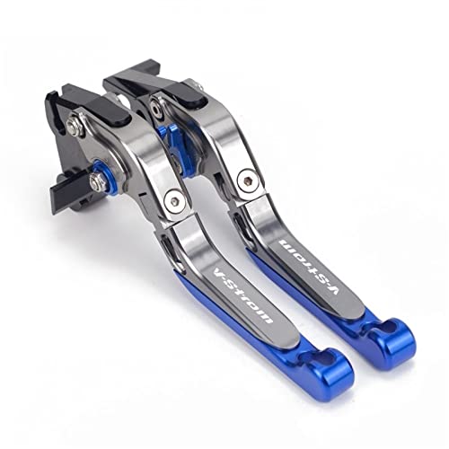 HUILA Passend for Suzuki DL1000 V-Strom XT V Strom 2002-2018 2019 2021 Motorradzubehör Griff Bremsen Kupplungshebel Vstrom DL 1000 XT(TITANIUM B) von HUILA