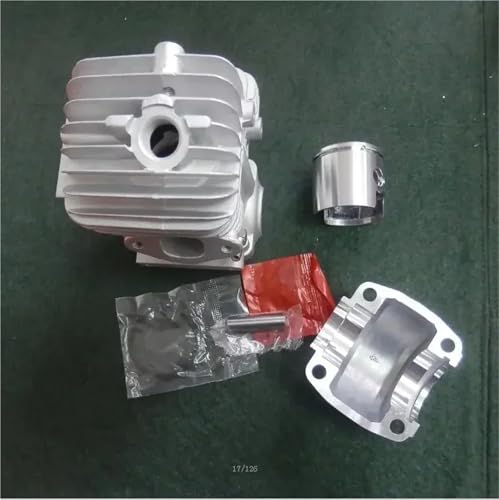 HUILA T425 ZYLINDERBAUGRUPPE for H425 & MEHR 26CC 2 ZYKLUS KETTENSÄGEN Zylinder KOLBEN Ring Clips PIN Montage PAN KIT von HUILA