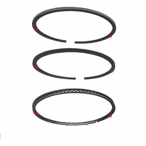 HUILA XR2100 KOLBENRINGE Set 88mm 495854 90MM 799538 for 13.5HP 14HP 420CC BENZINMOTOR Toro Riding(88MM 495854) von HUILA