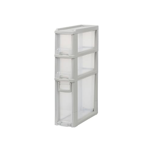 HUIMOZ Schmaler Küchenschrank auf Rollen mit wasserdichtem Boden. Schmaler Badezimmer-Aufbewahrungsschrank für kleine Räume. 20 cm breiter Rollschrank mit Schubladen. HUIMOZ Schmaler Küchenschrank auf Rollen mit wasserdichtem Boden. Schmaler Badezimmer-Aufbewahrungsschrank für kleine Räume. 20 cm breiter Rollschrank mit Schubladen. von HUIMOZ