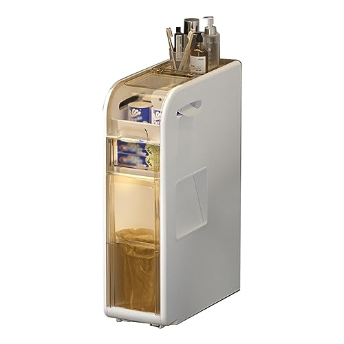 HUIMOZ Sideboard aus Kunststoff mit durchsichtigen Schubladen und Rollen, freistehender weißer Badezimmer-Unterschrank für Küche, Flur, Waschküche, Eingangsbereich oder Wohnzimm HUIMOZ Sideboard aus Kunststoff mit durchsichtigen Schubladen und Rollen, freistehender weißer Badezimmer-Unterschrank für Küche, Flur, Waschküche, Eingangsbereich oder Wohnzimm von HUIMOZ