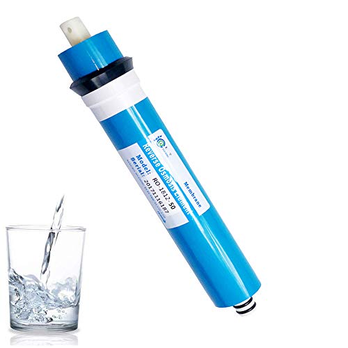 Huining 50GPD RO Membran 1812/2012 Umkehrosmose-Membran Wasserfilter Kartrige Ersatz für Trinkwasser-Filtrationssystem Haushalt Wasserreiniger von HUINING