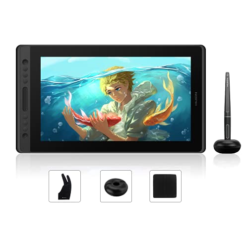 HUION Kamvas Pro 16 Grafiktablett mit Display Drawing Tablet mit Tilt-Funktion und 6 Drucktasten+1 Touch-Leiste, Geeignet für Chromebook, Windows & Mac -Ideal für Fernunterricht HUION Kamvas Pro 16 Grafiktablett mit Display Drawing Tablet mit Tilt-Funktion und 6 Drucktasten+1 Touch-Leiste, Geeignet für Chromebook, Windows & Mac -Ideal für Fernunterricht von HUION