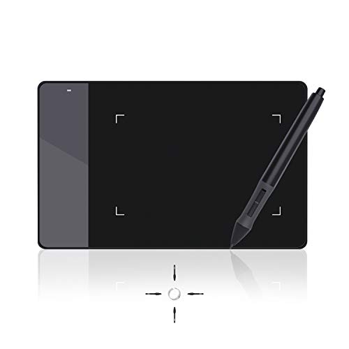 Huion 420 OSU Grafiktablett 4 x 2,23 Zoll Tragbarer Stylus Zeichnung Pen Tablet, grafiktabletts, Drawing Tablet,grafiktablett für pc, Digital Tablet Stifttablett Grafik Tablet Graphics zeichentablet von HUION