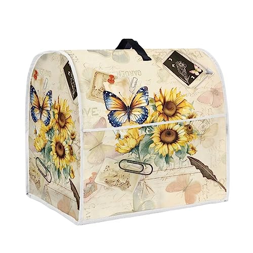 HUISEFOR Sunflower Butterfly Stand Mixer Cover Compatible with 4.5-5 Quart Kitchen Aid Mixer, Washable Dustproof Covers Fit All Tilt Head & Bowl Lift Models Mixers, Easy to Clean HUISEFOR Sunflower Butterfly Stand Mixer Cover Compatible with 4.5-5 Quart Kitchen Aid Mixer, Washable Dustproof Covers Fit All Tilt Head & Bowl Lift Models Mixers, Easy to Clean von HUISEFOR