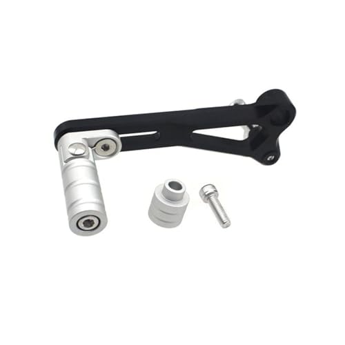 HUISI G310R Motorrad CNC Verstellbare Falten Getriebe Shifter Shift Pedal Hebel FIT for BMW G310R G310 RG 310R 2016-2024 2020 2021 2022 2023(Silver) von HUISI