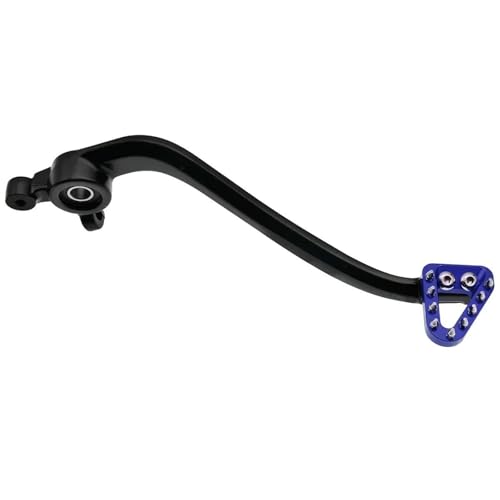 HUISI Motorrad CNC-Hinterradbremspedalhebel, passend for SX SXF XC XCF XCW XCFW EXC EXCF 125–450, passend for TC TX TE FC FE FX FS 2016–2024(Black Blue) von HUISI