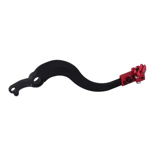 HUISI Passend for CRF250R CRF450R CRF450RX CRF250RX CRF 250R 450R CRF 250 R 450 R CRF 450RX 250RX Motorrad-Hinterfußbremspedalhebel(Red) von HUISI