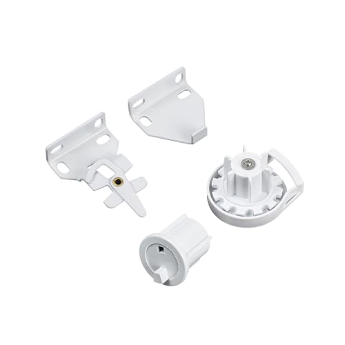 HUIYEETEX Rollease RB360 Rolshade Bracket Set, 1 Paar R-Series Bracket for R3 & R8 Clutch, Roller Shades von HUIYEETEX