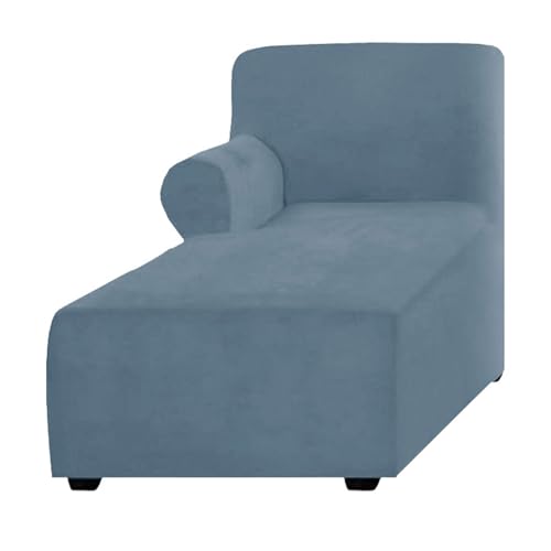 HUIZHENSHENG Links/rechts Dickes L -Form -couchabdeck(Size:Left,Color:Grey Blue) von HUIZHENSHENG