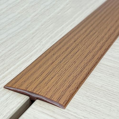 T Profil Übergangsleiste Selbstklebender,Übergangsprofil Selbstklebend, Übergangsschiene Türschwellen Leiste PVC Flache Spaltabdeckung Für Türschwellen Verbindun(Size:6.56Ft,Color:Gelbe Eiche) von HUIZHENSHENG