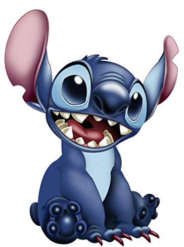 HUJL Wandtattoo HINSITZT MOVIE Lilo und Stitch Vinylwand - Aufkleber - von HUJL