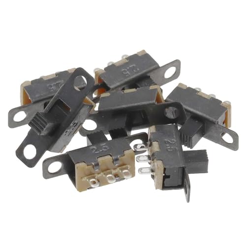10PC 50V 0.5 A Black SPDT Slide Switch SS12F15 on-Off Toggle Switch Handle 4mm von HUJWLBWF