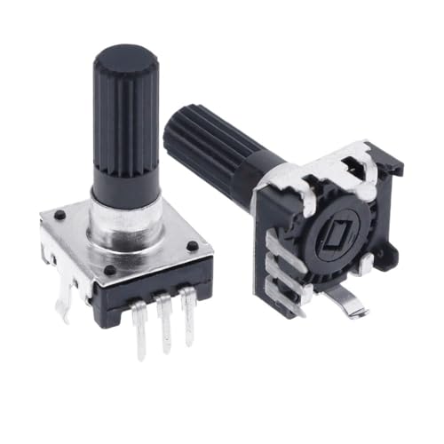 1PC 360 Degree Rotary Encoder EC12 RE12 3Pin 24 Position No Push Button Switch 20mm Plum Handle von HUJWLBWF