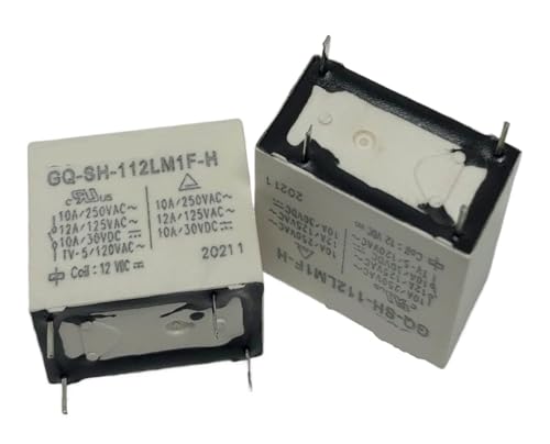 1pc GQ-SH-112LM1F-H 12V (32F-1A-12V/5V-10A) Relay 4 pins von HUJWLBWF