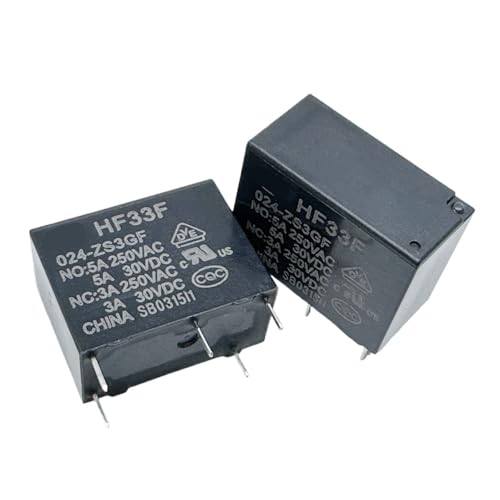 1pc HF33F 024-ZS3GF 24V (33FC-5V/12V/24V-5A) Relay 5pins von HUJWLBWF